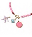 Necklace | Necklace pink beads