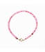 Necklace | Necklace pink beads