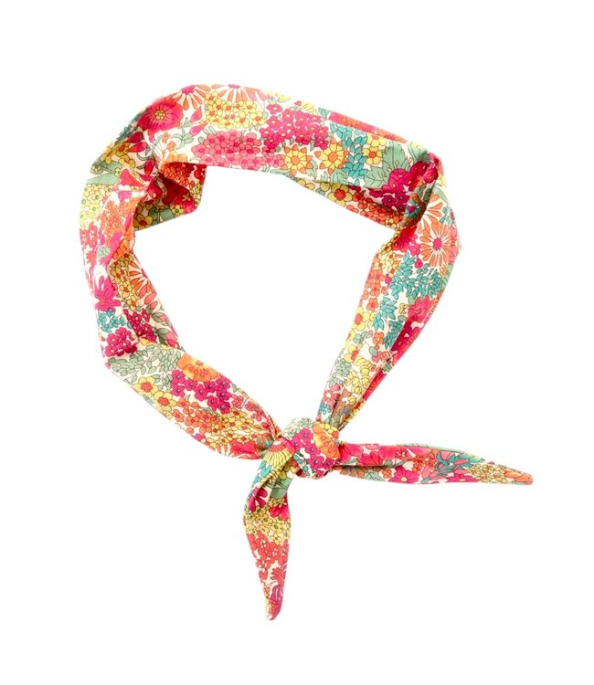 LOVEissue Twilly scarf | Coral flowers
