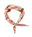 LOVEissue Twilly scarf | Coral flowers