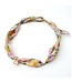 Twilly necklace | Pastel flowers