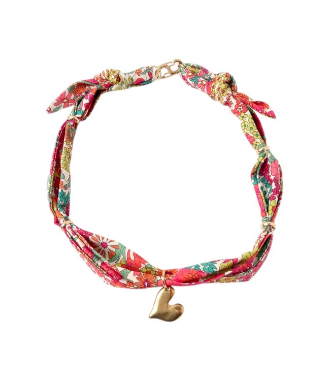 Twilly necklace | Coral flower