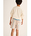 striped cotton bermuda shorts