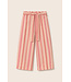 striped cotton pants
