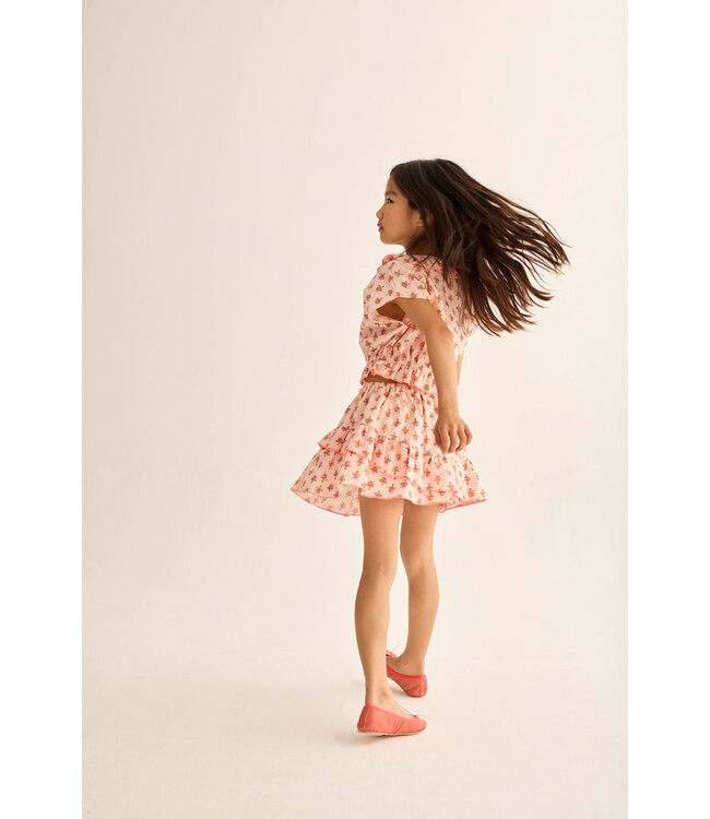 indiana flower print skirt