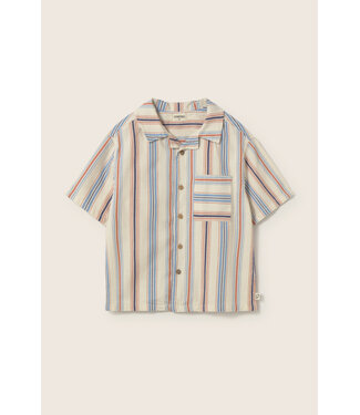 Cozmo striped cotton shirt