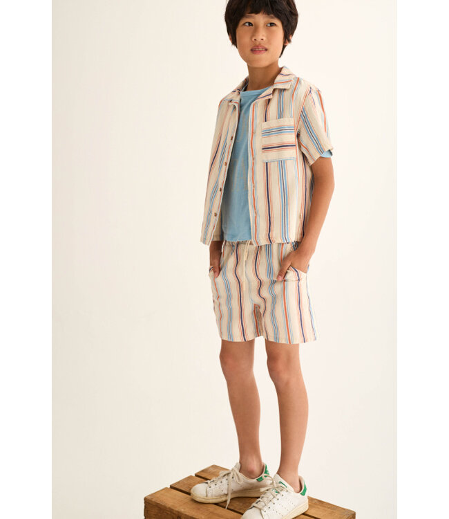 striped cotton shirt