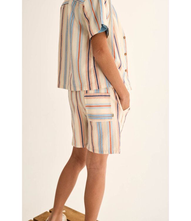 striped cotton shirt