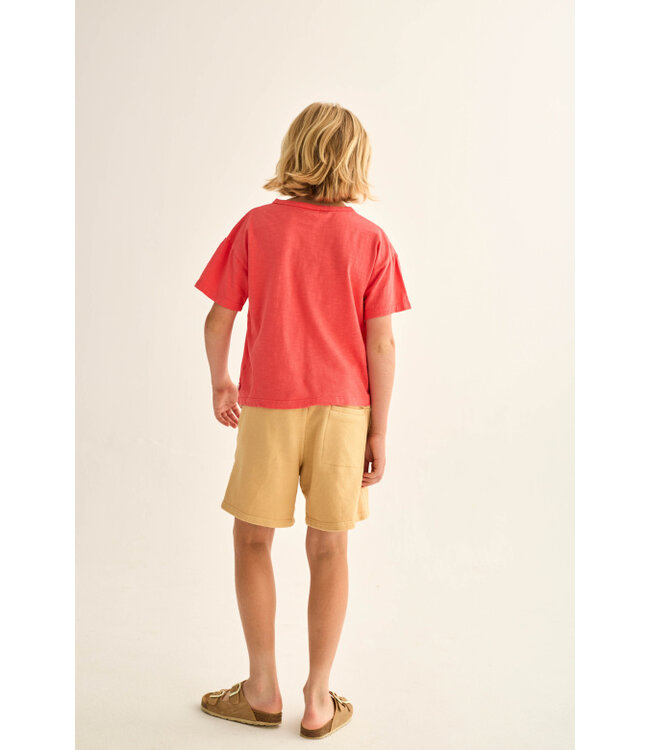 cotton flece bermuda shorts