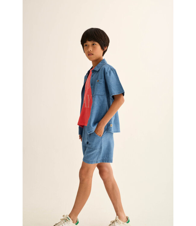 chambray denim shirt