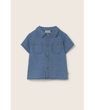 Cozmo chambray denim shirt