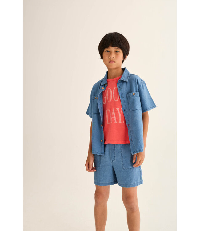 chambray denim shirt