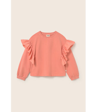 Cozmo soft fleece ruffle sweatshirt