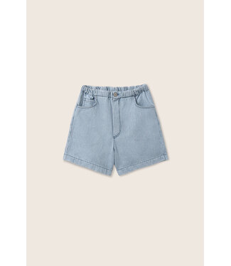 Cozmo fine striped denim bermuda shorts