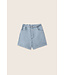 fine striped denim bermuda shorts