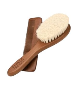 Happy Horse Eco Friendly Dark Brush & Comb