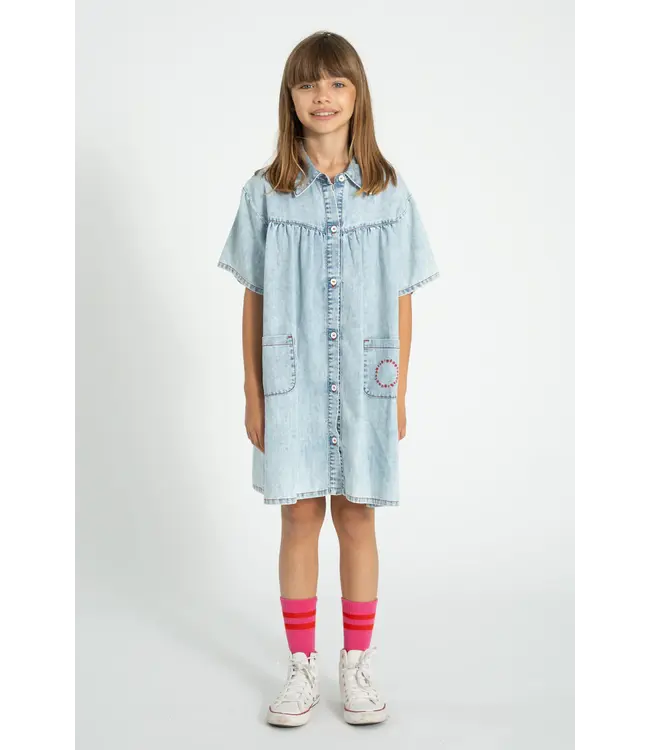 socks pink w/ red stripes