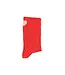 socks red w/ ecru heart