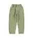 unisex trousers green w/ indigo striped