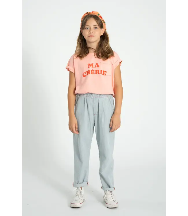 T-shirt light pink w/ ma cherie