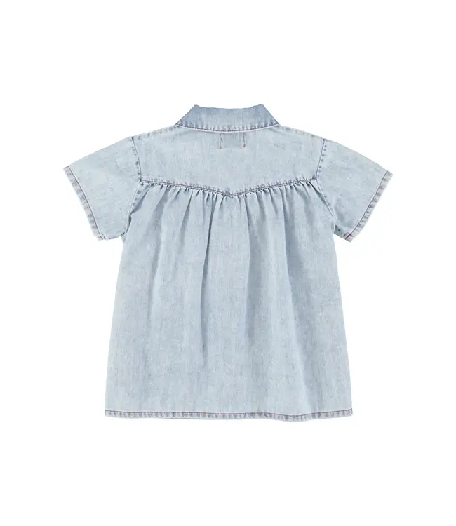 Short dress Blue light denim