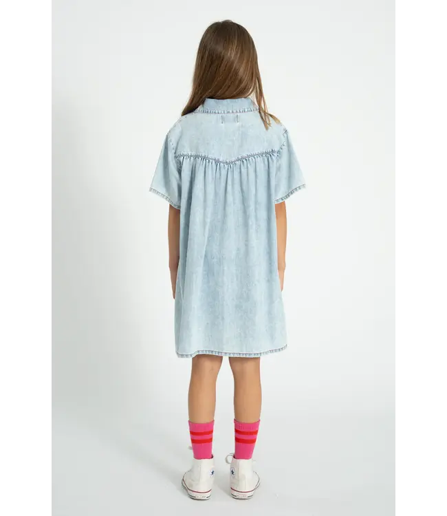 Short dress Blue light denim