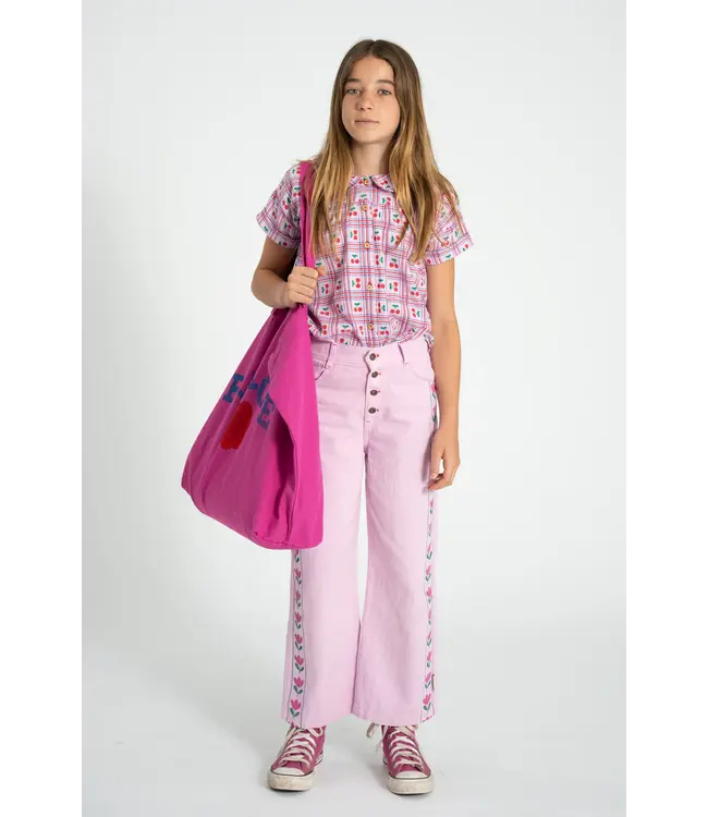 Flare trousers lilac