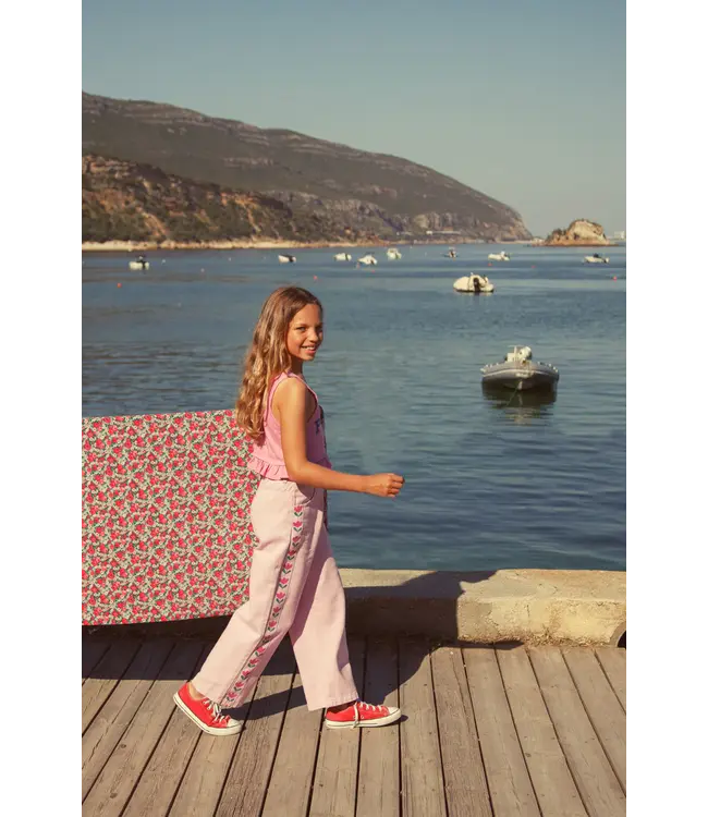 Flare trousers lilac