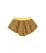 Shorts mustard animal print