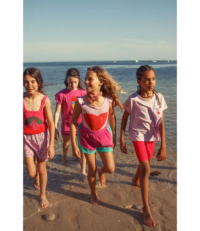 Dress ice cream fuchsia