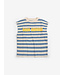 Choses Modern striped sleeveless T-shirt