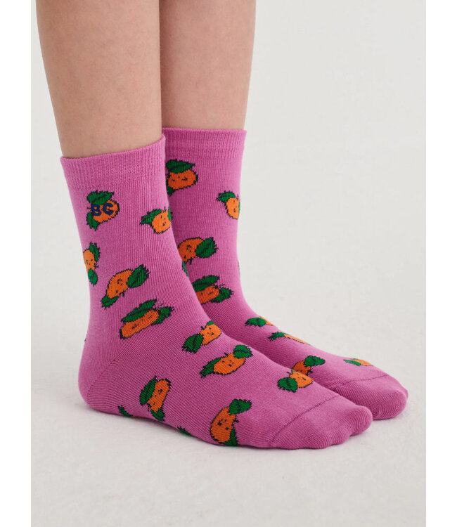 Choses Tangerine all over short socks