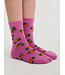 Choses Tangerine all over short socks