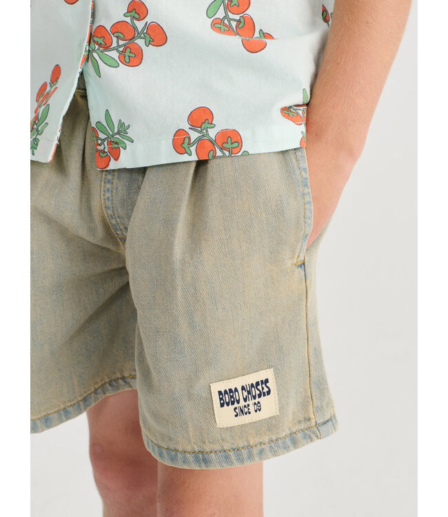 Choses Since 09 denim bermuda shorts