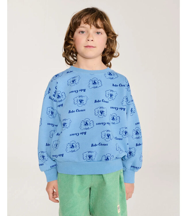 Choses Pickles The Dog all over sweatshirt