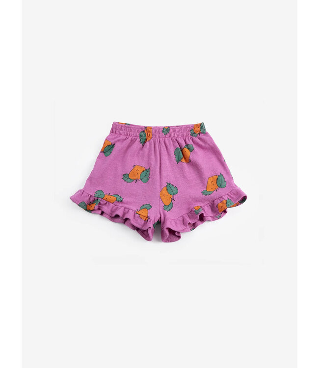 Choses Tangerine all over ruffled shorts