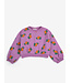 Choses Tangerine all over cropped sweatshirt