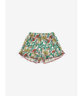 Bobo Choses Color Herbalist all over woven shorts