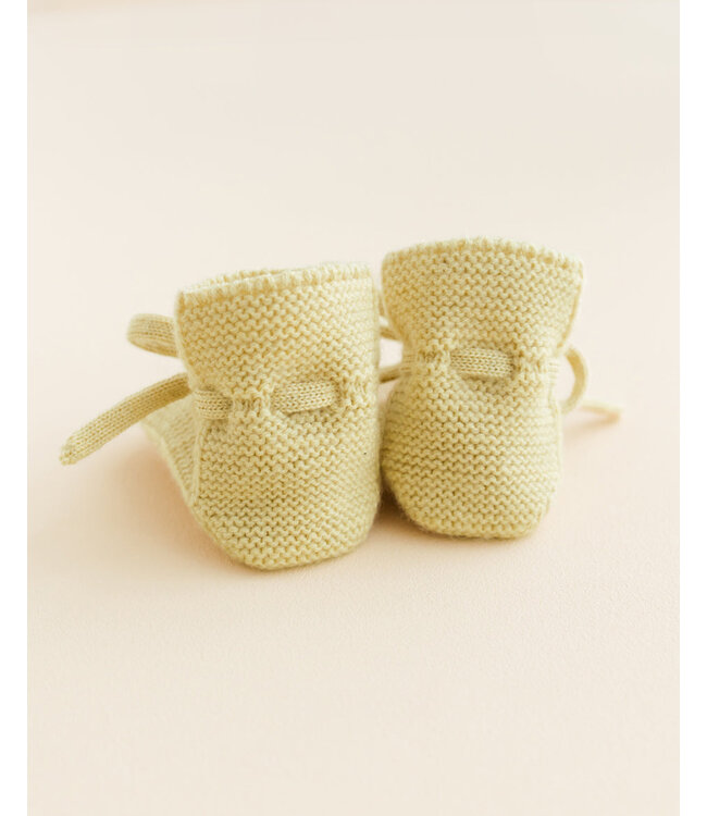 Booties Light Yellow 0-9