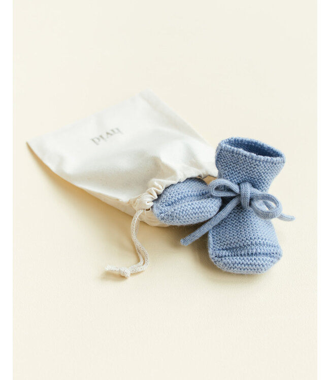 Booties Light Blue 0-9