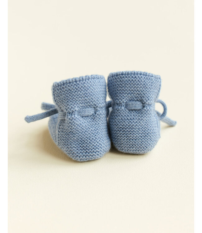 Booties Light Blue 0-9