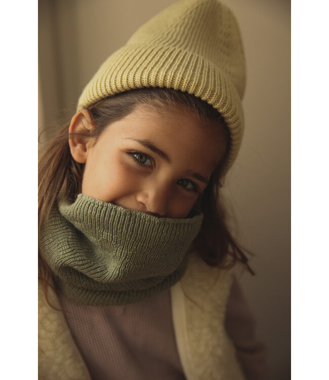 Beanie Fonzie Light Yellow