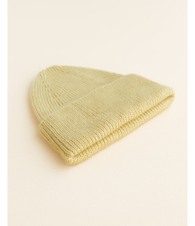 Beanie Fonzie Light Yellow