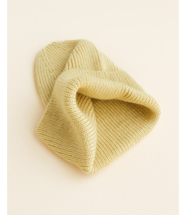 Beanie Fonzie Light Yellow