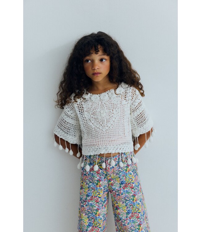 Lily Pant Verbena print