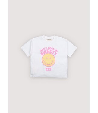 The new society Smiley T-shirt Pure Cloud