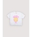 Smiley T-shirt Pure Cloud