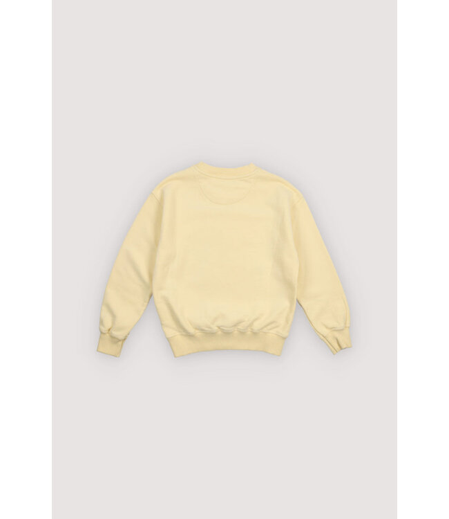TNS logo sweatshirt soft lemon