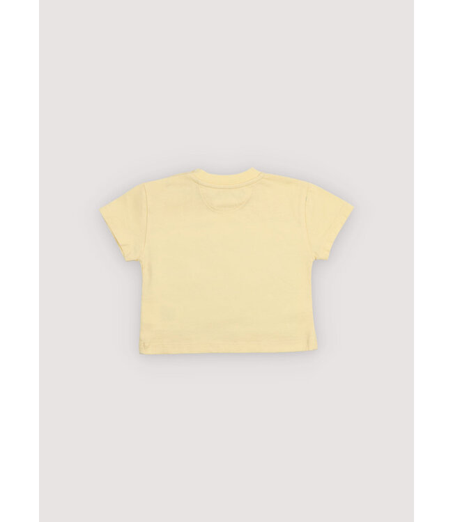 TNS Logo t-shirt soft lemon