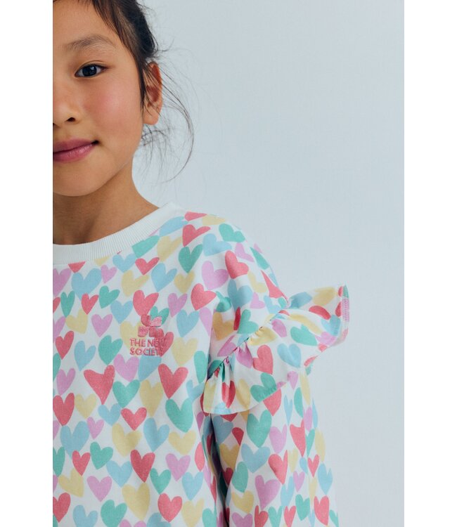 Anis Sweatershirt heart print